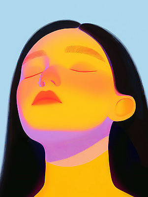 JPG 편집이미지 여자 얼굴 휴식 따뜻함 한명 사람 성인 빛 컬러풀 평화 눈감음 편안함 명상 초상화 성인여자한명만 편집실사 1 컬러 컨셉 모션 신체부위 감각 CG 그림 여자한명만 성인여자만 파일형식