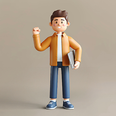 전신 PSD 편집이미지 남자 갈색머리 3D캐릭터 한명 서기 웃음 들기 성인 노트북 3D 손들기 파이팅 청바지 활기 프로그래머 성인남자한명만 편집3D 직업 캐릭터 1 헤어스타일 컨셉 바지 모션 표정 사람 전자제품 디지털합성 남자한명만 성인남자만 파일형식