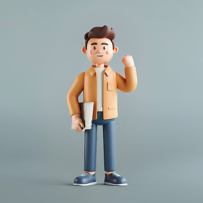 전신 PSD 편집이미지 남자 갈색머리 3D캐릭터 한명 서기 웃음 들기 성인 노트북 3D 파이팅 청바지 활기 프로그래머 성인남자한명만 편집3D 직업 캐릭터 1 헤어스타일 컨셉 바지 모션 표정 사람 전자제품 디지털합성 남자한명만 성인남자만 파일형식