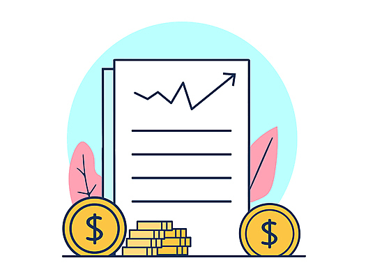 화살표 하늘색 돈 일러스트 비즈니스 그래프 사람없음 경제 동전 주식 문서 보안 투자 상승 수익 엘리먼트 재정 국내일러스트 AI파일 컨셉 안전 금융 파란색 재산 파일형식 벡터