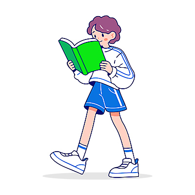 전신 캐릭터 학생 교육 남자 어린이 일러스트 한명 들기 소년 취미 책 연두색 독서 조깅 운동 걷기 귀여움 교양 읽기 즐거움 소년한명만 일러캐릭터 독파민 AI파일 1 감정 컨셉 모션 건강 사람 초록색 신조어 남자한명만 소년만 파일형식 벡터