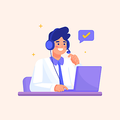 남자 말풍선 일러스트 비즈니스 넥타이 친절 한명 미소 상반신 성인 노트북 보라색 헤드셋 직장인 상담원 체크표시 서비스 상담 텔레마케팅 통화 성인남자한명만 국내일러스트 AI파일 직업 1 잡화 컬러 음향기기 모션 표정 사람 전자제품 헤드폰 사무원 서비스업 확인 남자한명만 성인남자만 파일형식 벡터