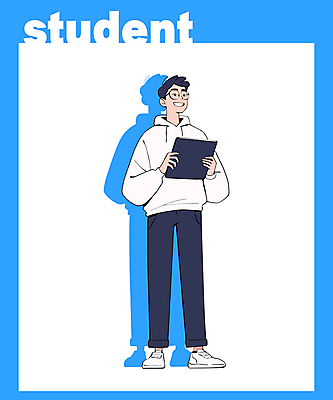 전신 학생 남자 안경 남학생 대학생 일러스트 한명 미소 들기 청년 성인 파란색 태블릿 후드티셔츠 긍정적 청년남자한명만 성인남자한명만 일러캐릭터 AI파일 캐릭터 1 잡화 감정 컬러 티셔츠 모션 표정 사람 전자제품 스마트기기 남자한명만 성인남자만 청년남자만 파일형식 벡터