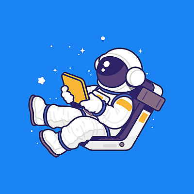 전신 별 일러스트 한명 들기 앉기 성인 파란색 반짝임 태블릿 독서 우주 귀여움 우주비행사 전자책 읽기 우주복 성인한명만 일러캐릭터 AI파일 자연요소 캐릭터 1 옷 컬러 컨셉 모션 사람 전자제품 스마트기기 성인만 파일형식 벡터