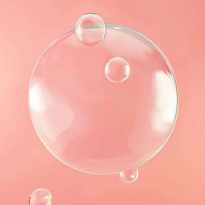JPG 편집이미지 분홍색 사람없음 3D 거품 물방울 원형 투명 비눗방울 입체 버블 편집소스 편집실사 편집3D AI컴퓨터그래픽 AI콘텐츠 도형 컬러 디지털합성 CG 파일형식
