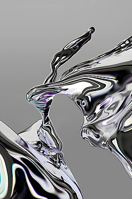 JPG 편집이미지 물결 곡선 추상 사람없음 금속 흐름 액체 은색 입체 질감 마블링 편집실사 AI컴퓨터그래픽 AI콘텐츠 선 컬러 컨셉 무늬 재질 CG 파일형식