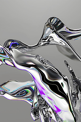 JPG 편집이미지 물결 곡선 추상 사람없음 금속 흐름 액체 은색 입체 질감 마블링 편집실사 AI컴퓨터그래픽 AI콘텐츠 선 컬러 컨셉 무늬 재질 CG 파일형식