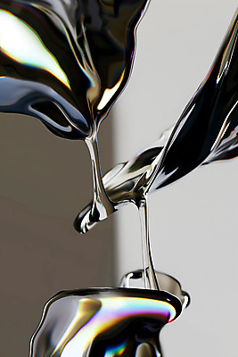 JPG 편집이미지 물결 곡선 추상 사람없음 금속 흐름 액체 은색 입체 질감 마블링 편집실사 AI컴퓨터그래픽 AI콘텐츠 선 컬러 컨셉 무늬 재질 CG 파일형식