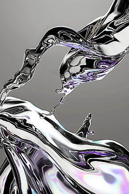 JPG 편집이미지 물결 곡선 추상 사람없음 금속 흐름 액체 은색 입체 질감 마블링 편집실사 AI컴퓨터그래픽 AI콘텐츠 선 컬러 컨셉 무늬 재질 CG 파일형식