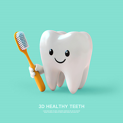PSD 편집이미지 건강 미소 들기 사람없음 3D 귀여움 청결 양치 치아 위생 칫솔 예방 민트색 치아건강 편집3D 컬러 컨셉 모션 표정 위생용품 소화기관 디지털합성 파일형식