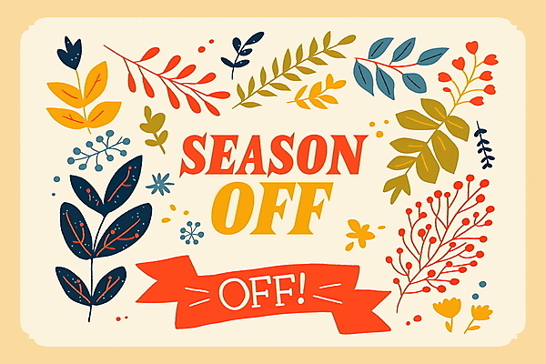 PSD 편집이미지 리본 낙엽 잎 나뭇잎 프레임 사람없음 파란색 세일 주황색 가을 디지털합성 레이아웃 종료 시즌오프 편집소스 이미지편집 식물 계절 컬러 파일형식