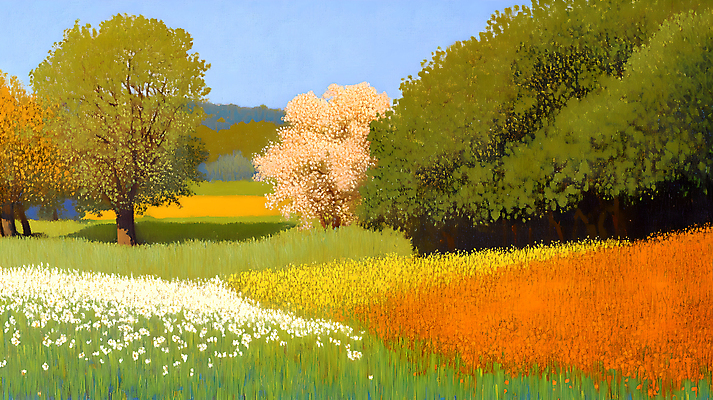 JPG 나무 단풍 일러스트 하늘 잔디 초원 사람없음 가을 숲 국내일러스트 AI일러스트 AI콘텐츠 식물 계절 잎 파일형식