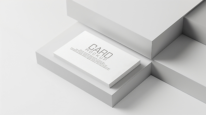 PSD 편집 편집이미지 명함 사람없음 심플 계단식 단상 목업 편집소스 이미지편집 편집실사 카드프레임 프레임 CG 파일형식