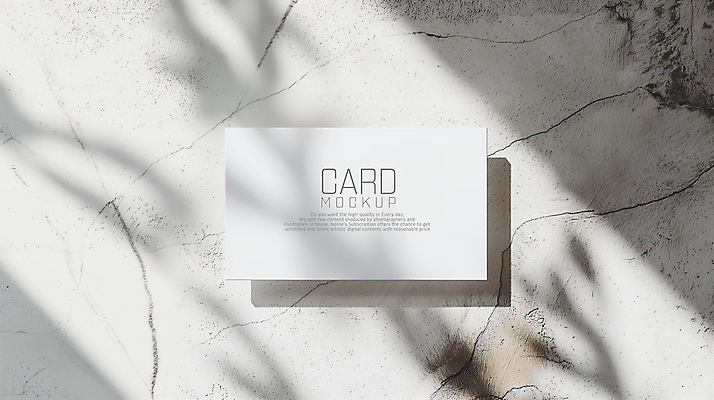 PSD 편집 편집이미지 명함 그림자 사람없음 균열 심플 돌벽 목업 편집소스 이미지편집 편집실사 카드프레임 벽 모션 프레임 CG 파일형식