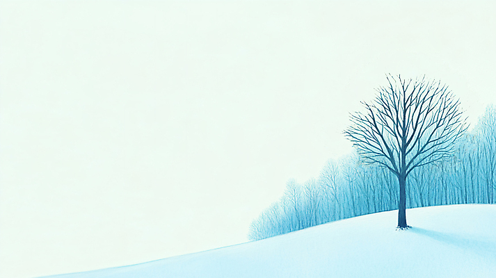 JPG 나무 하늘색 겨울 일러스트 자연 하늘 수채화 산 풍경 사람없음 눈 숲 쌓인눈 눈덮임 국내일러스트 AI일러스트 AI콘텐츠 자연요소 식물 계절 컨셉 날씨 파란색 생태계 파일형식