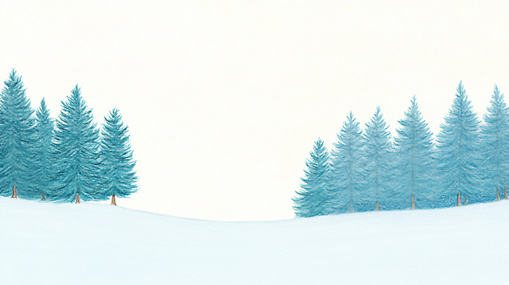 JPG 나무 겨울 일러스트 자연 수채화 풍경 사람없음 눈 숲 청록색 상록수 쌓인눈 눈덮임 국내일러스트 AI일러스트 AI콘텐츠 자연요소 식물 계절 컬러 컨셉 날씨 생태계 파일형식