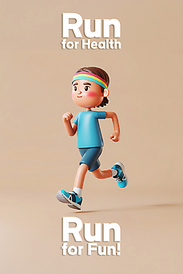 PSD 편집이미지 여자 포스터 운동화 한명 웃음 성인 달리기 운동 모임 머리띠 모집 러닝 베이지색 성인여자한명만 편집3D 1 컬러 신발 장신구 모션 표정 건강 사람 3D 여자한명만 성인여자만 파일형식