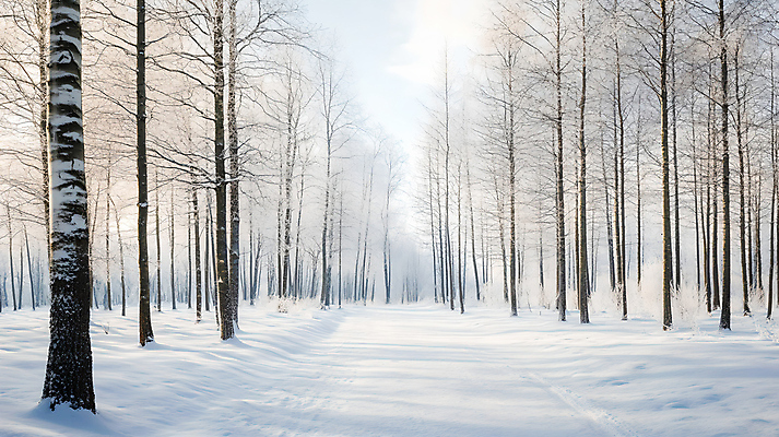 JPG 나무 편집이미지 겨울 자연 밝음 풍경 사람없음 흰색 눈 숲 숲길 눈길 나무길 쌓인눈 눈덮임 편집실사 AI포토 AI콘텐츠 자연요소 식물 계절 길 컬러 컨셉 날씨 눈_날씨 CG 생태계 파일형식