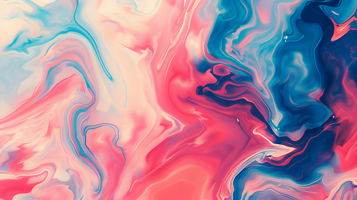 JPG 편집이미지 디자인 백그라운드 곡선 추상 잉크 사람없음 빨간색 파란색 컬러풀 페인트 물감 흐름 혼합 질감 번짐 부드러움 그라데이션 마블링 편집실사 AI포토 AI콘텐츠 선 컬러 컨셉 무늬 미술도구 감각 CG 파일형식 효과