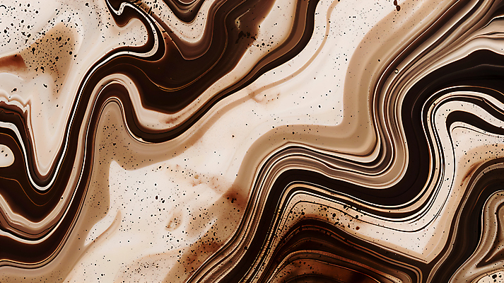 JPG 편집이미지 디자인 백그라운드 곡선 추상 잉크 사람없음 갈색 페인트 물감 흐름 액체 혼합 질감 부드러움 그라데이션 마블링 베이지색 2025년 트렌드컬러 편집실사 모카무스 AI포토 AI콘텐츠 선 컬러 컨셉 무늬 미술도구 감각 연도 CG 파일형식