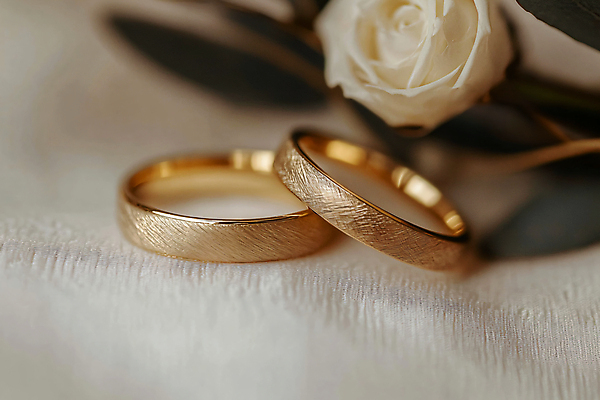 JPG 편집이미지 꽃 한쌍 결혼 사람없음 장미 반지 디지털합성 결혼반지 심플 금반지 편집소스 편집실사 웨딩밴드 AI포토 AI콘텐츠 식물 장신구 이벤트 CG 파일형식