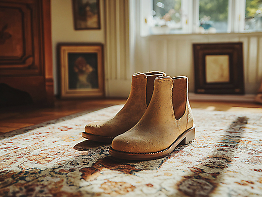 JPG 편집이미지 패션 신발 겨울 부츠 사람없음 갈색 디지털합성 오브젝트 패션용품 편집실사 AI포토 AI콘텐츠 계절 컬러 CG 파일형식