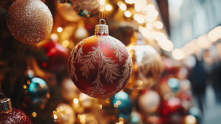 JPG 편집이미지 크리스마스 겨울 근접촬영 사람없음 야외 컬러풀 화려 시장 디지털합성 보케 오너먼트 2025년 트렌드컬러 편집실사 모카무스 AI포토 AI콘텐츠 계절 기념일 뷰포인트 컬러 컨셉 크리스마스장식 연도 CG 파일형식