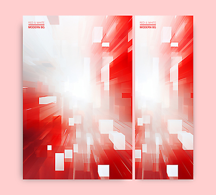 템플릿 배너 선 추상 사람없음 그래픽 빨간색 세로 세트 사각형 흰색 모던 기하학 이미지템플릿 AI파일 도형 컬러 무늬 파일형식 벡터