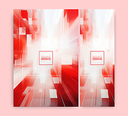 템플릿 배너 선 추상 사람없음 그래픽 빨간색 세로 세트 사각형 흰색 모던 기하학 이미지템플릿 AI파일 도형 컬러 무늬 파일형식 벡터