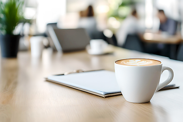 JPG 편집이미지 실루엣 화분 성인 컵 세명 사무실 커피잔 책상 라떼 서류판 성인만 편집실사 AI인물포토 AI콘텐츠 식기 커피 가구 비즈니스 잔 촬영기법 사람 사무용품 CG 파일형식 AI포토