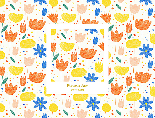 PSD 꽃 잎 꽃무늬 패턴 일러스트 프레임 사람없음 컬러풀 패턴백그라운드 국내일러스트 식물 컬러 백그라운드 무늬 파일형식