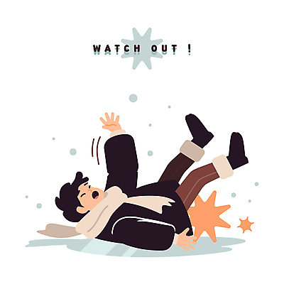 전신 남자 겨울 일러스트 경고 한명 성인 얼음 고통 눈 미끄러짐 위험 사건 빙판 충격 낙상 넘어짐 성인남자한명만 국내일러스트 AI파일 자연요소 1 계절 감정 컨셉 모션 날씨 사람 남자한명만 성인남자만 파일형식 벡터