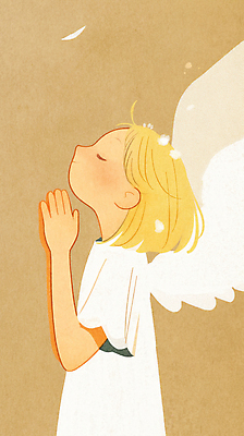 JPG 여자 기독교 어린이 일러스트 한명 소녀 상반신 평화 눈감음 기도 깃털 천사날개 소녀한명만 국내일러스트 AI일러스트 AI콘텐츠 1 종교 컨셉 날개 모션 천사 사람 여자한명만 소녀만 파일형식