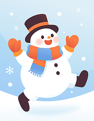 장갑 하늘색 겨울 일러스트 눈사람 눈꽃 사람없음 귀여움 목도리 만세 흰색 눈송이 중절모 즐거움 눈내림 국내일러스트 AI파일 모자_잡화 잡화 계절 감정 컬러 컨셉 모션 눈_날씨 파란색 파일형식 벡터
