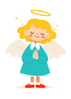 전신 여자 어린이 하늘색 일러스트 한명 미소 소녀 노란색 귀여움 눈감음 기도 순수 손모으기 천사날개 소녀한명만 일러캐릭터 천사링 AI파일 캐릭터 1 컬러 컨셉 날개 모션 천사 표정 사람 손짓 파란색 여자한명만 소녀만 파일형식 벡터