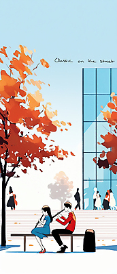 JPG 전신 나무 공원 여자 남자 낙엽 연주 벤치 일러스트 자연 앉기 풍경 여러명 성인 파란색 계단 공연 가을 플루트 성인만 국내일러스트 AI일러스트 AI콘텐츠 식물 계절 공공시설 음악 컬러 다수 잎 의자 모션 관악기 사람 이벤트 생태계 파일형식