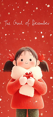 PSD 여자 어린이 크리스마스 겨울 일러스트 한명 웃음 들기 소녀 빨간색 선물상자 귀여움 목도리 눈 12월 겨울옷 소녀한명만 국내일러스트 자연요소 1 잡화 옷 계절 기념일 컬러 컨셉 모션 날씨 표정 선물 사람 상자 날짜 여자한명만 소녀만 파일형식