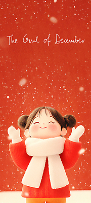 PSD 여자 어린이 크리스마스 겨울 일러스트 한명 웃음 소녀 빨간색 손들기 귀여움 목도리 만세 눈 12월 겨울옷 소녀한명만 손모아장갑 국내일러스트 자연요소 1 잡화 옷 계절 기념일 컬러 장갑 컨셉 모션 날씨 표정 사람 날짜 여자한명만 소녀만 파일형식