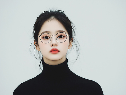 JPG 모델 편집이미지 응시 여자 안경 한명 성인 뷰티 우아함 연예인 의료성형뷰티 성인여자한명만 안경낌 편집실사 AI인물포토 AI콘텐츠 직업 1 시선 잡화 컨셉 사람 CG 여자한명만 성인여자만 파일형식 AI포토