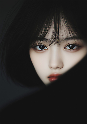 JPG 모델 편집이미지 응시 여자 한명 근접촬영 성인 뷰티 검은색 우아함 연예인 의료성형뷰티 성인여자한명만 편집실사 AI인물포토 AI콘텐츠 직업 1 시선 뷰포인트 컬러 컨셉 사람 CG 여자한명만 성인여자만 파일형식 AI포토