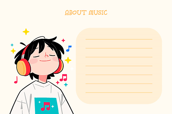 남자 행복 어린이 음표 일러스트 한명 미소 소년 상반신 반짝임 귀여움 눈감음 헤드셋 감상 메모지 노래감상 메모노트 아이보리 소년한명만 카피스페이스 국내일러스트 AI파일 1 기호 감정 음악 컬러 음향기기 컨셉 모션 표정 사람 사무용품 헤드폰 공백 음악감상 남자한명만 소년만 파일형식 벡터