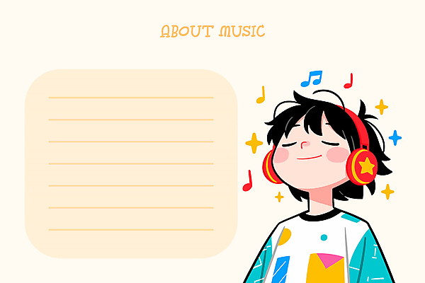 남자 행복 어린이 음표 일러스트 한명 미소 소년 상반신 반짝임 귀여움 눈감음 헤드셋 감상 메모지 노래감상 메모노트 아이보리 소년한명만 카피스페이스 국내일러스트 AI파일 1 기호 감정 음악 컬러 음향기기 컨셉 모션 표정 사람 사무용품 헤드폰 공백 음악감상 남자한명만 소년만 파일형식 벡터