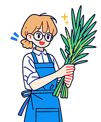 여자 안경 농업 채소 일러스트 한명 웃음 상반신 성인 잡기 농부 장바구니 성인여자한명만 국내일러스트 AI파일 직업 1 잡화 산업 모션 표정 사람 쇼핑 바구니 여자한명만 성인여자만 파일형식 벡터