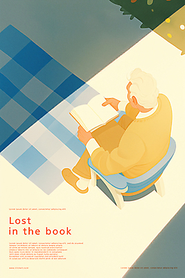 전신 PSD 노년 남자 여유 의자 일러스트 그림자 한명 들기 사람 앉기 책 빛 독서 고요 매트 집중 읽기 베이지색 책더미 노인남자한명만 국내일러스트 1 감정 컬러 가구 컨셉 모션 성인 무더기 남자한명만 노인남자만 파일형식