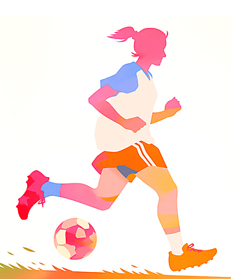 JPG 전신 여자 스포츠 분홍색 운동화 일러스트 축구공 건강 한명 성인 달리기 운동 축구 주황색 에너지 성인여자한명만 국내일러스트 AI일러스트 AI콘텐츠 1 컬러 신발 공 축구용품 모션 사람 구기 여자한명만 성인여자만 파일형식
