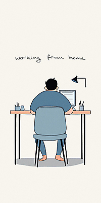 전신 남자 의자 일러스트 한명 앉기 성인 뒷모습 파란색 컴퓨터 사무용품 작업 책상 심플 재택근무 성인남자한명만 국내일러스트 AI파일 1 뷰포인트 컬러 가구 비즈니스 모션 문구용품 사람 전자제품 남자한명만 성인남자만 파일형식 벡터