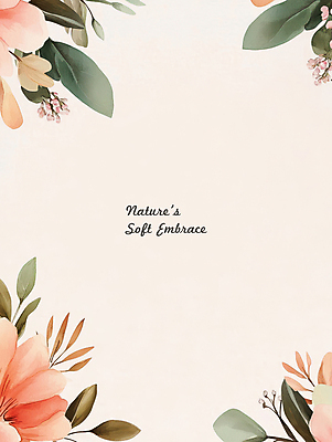 JPG 꽃 잎 일러스트 수채화 프레임 사람없음 빈티지 우아함 엽서 카피스페이스 국내일러스트 AI일러스트 AI콘텐츠 식물 컨셉 공백 편지 파일형식