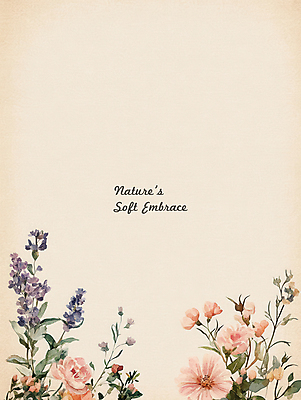 JPG 꽃 잎 일러스트 수채화 프레임 사람없음 빈티지 우아함 엽서 카피스페이스 국내일러스트 AI일러스트 AI콘텐츠 식물 컨셉 공백 편지 파일형식