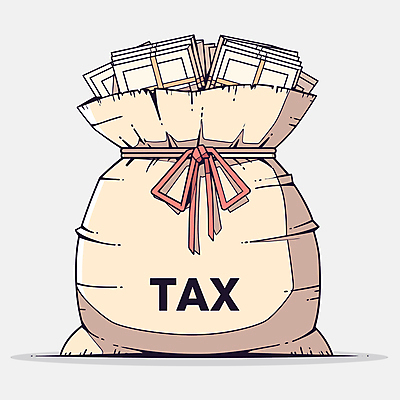 리본 돈 일러스트 사람없음 경제 돈자루 재산 가득함 자루 자산관리 베이지색 세금 예산 재정 국내일러스트 AI파일 컬러 금융 파일형식 벡터