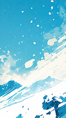 JPG 구름 설경 겨울 일러스트 자연 하늘 바람 사람없음 파란색 차가움 눈보라 눈내림 설산 눈덮임 국내일러스트 AI일러스트 AI콘텐츠 자연요소 계절 컬러 컨셉 날씨 산 눈_날씨 풍경 생태계 파일형식